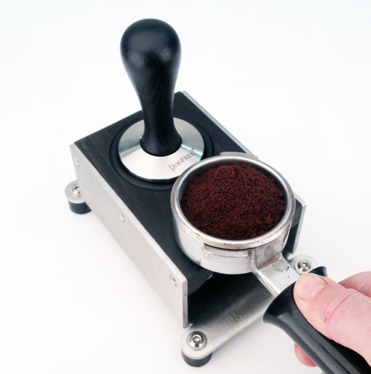 Tamping Station Exclusive Black JoeFrex GmbH perfect coffee