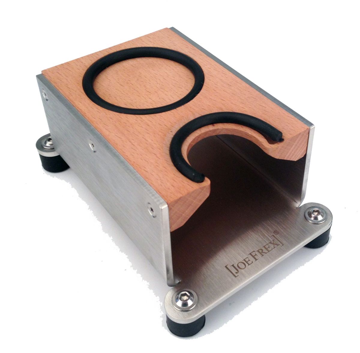 Tamping Station Exclusiv Natur JoeFrex GmbH perfect coffee