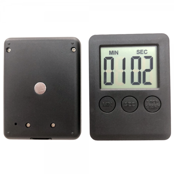 Timer mit Display - Batteriebetrieben