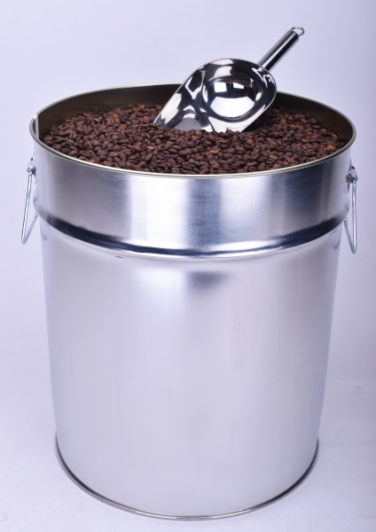 5-Liter Kaffeebehälter-Ventil-Eimer HOBBOCK für KAFFEE-lebensmittelecht 5 Stück 